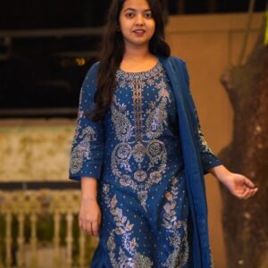 Unstitched Mayabi Three Picec